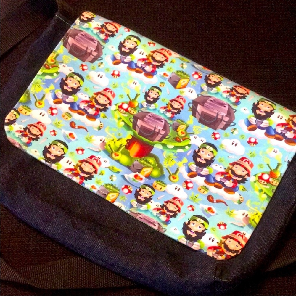 New super Mario brothers tote bag. Handmade.